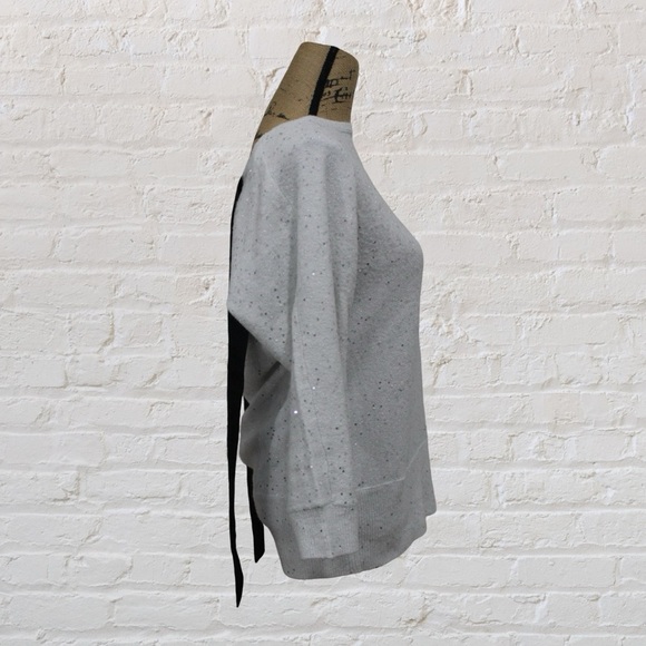 White House Black Market Sequined Sweater - Picture 3 of 5